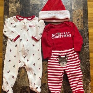 Carter's Baby’s First Christmas Set